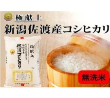 無洗米5kg 新潟県佐渡産コシヒカリ | お米 こめ 白米 食品